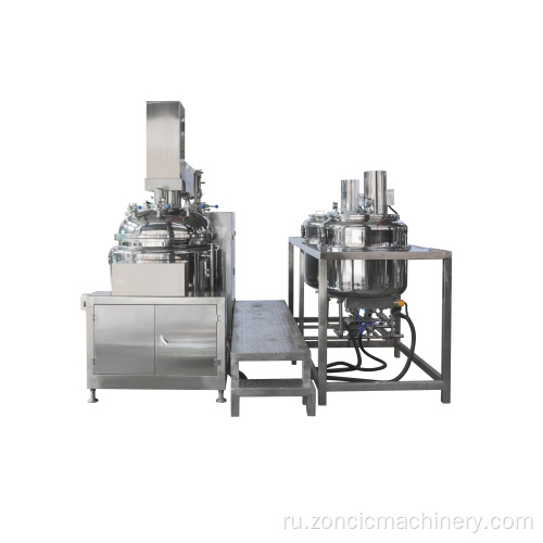 High Quality hydraulic lifting Vacuum Emulsifying mixer machine lotion mixer ointment homogenous emulsifier machine